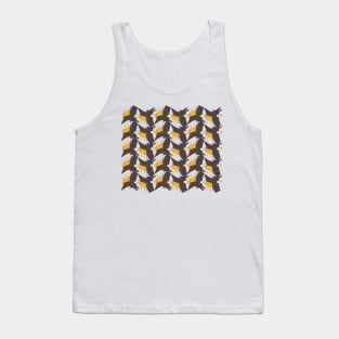 The Majestic Eagle and the Radiant Sun Surface Design Tank Top